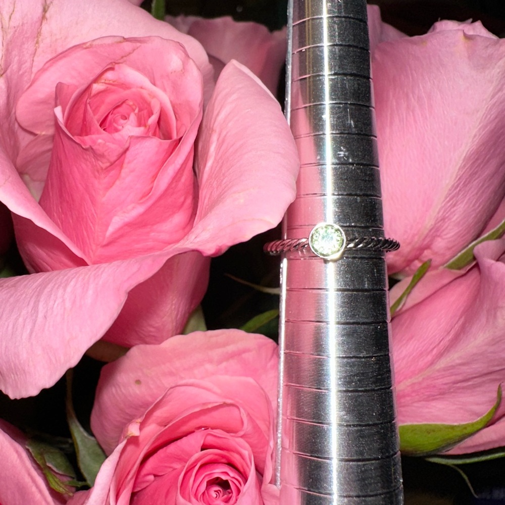Touchstone Crystal August Birthstone Ring